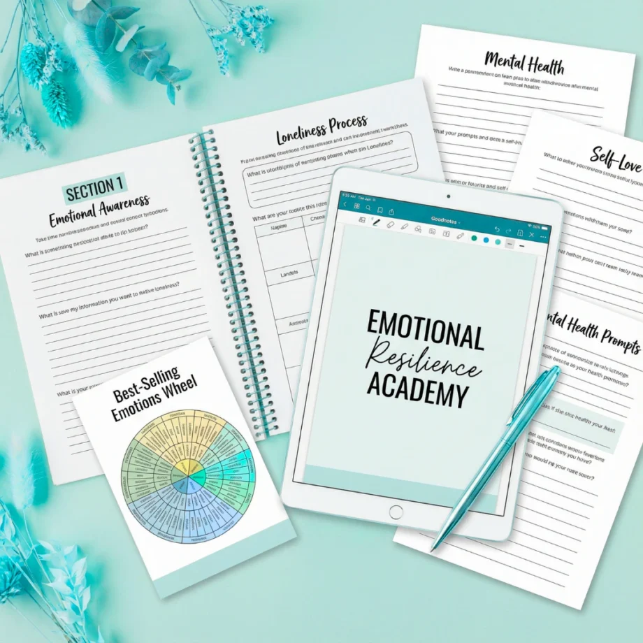 Emotional Resilience Workbook & Digital Journal A Guided Reflection Journal for Personal Growth, Self-Awareness & Well-Being